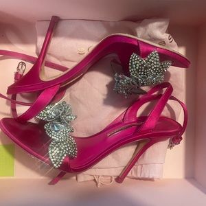 Sophia Webster Lilico Crystal Sandal Heel